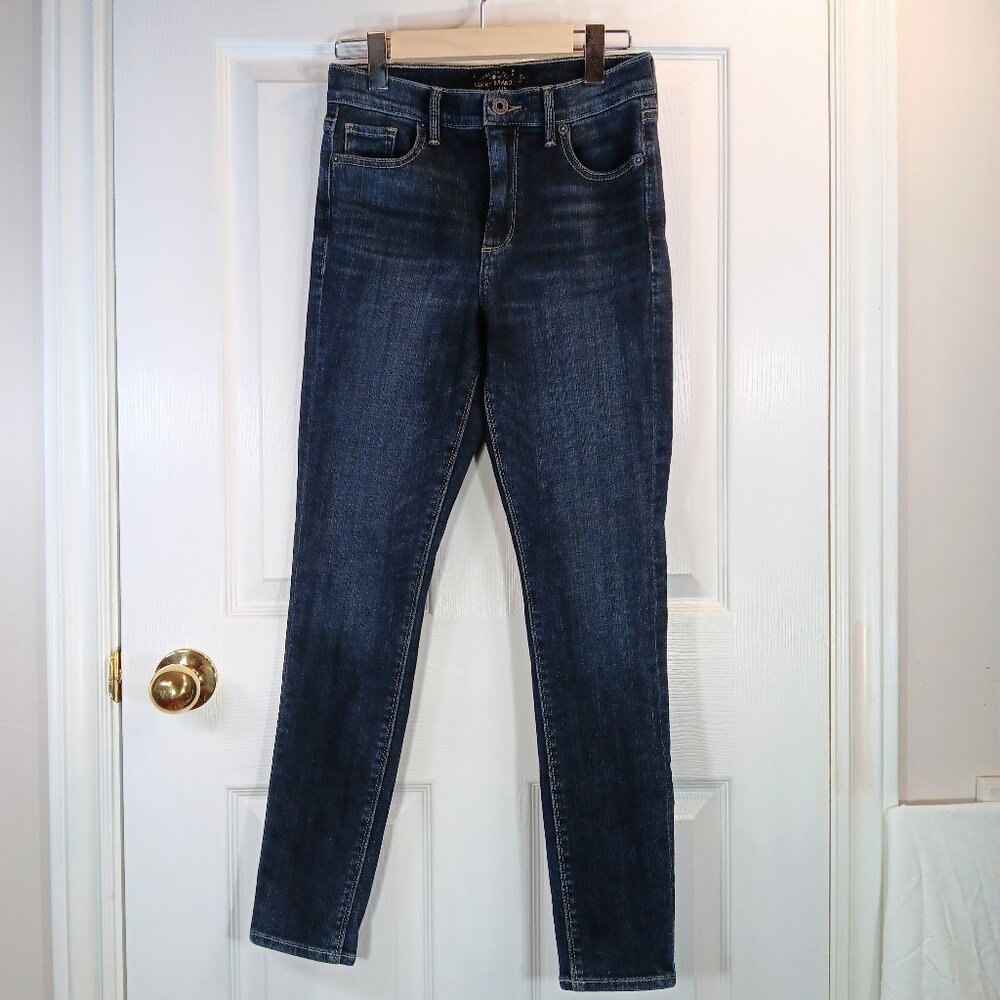 Lucky Brand Dark Wash Jeans Bridgette Blue Skinny Jeans Women's Size 26
